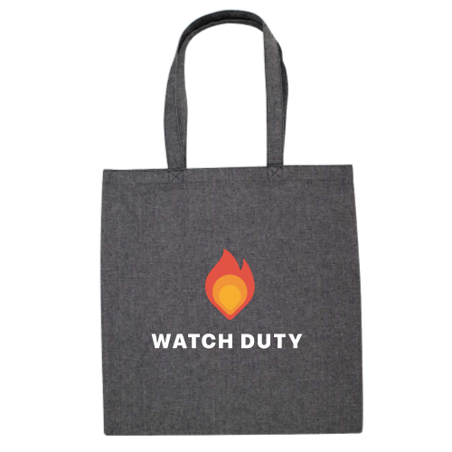 Watch Duty - Midweight Recycled Tote Bag