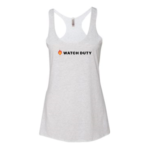 Watch Duty - Women’s Triblend Racerback Tank