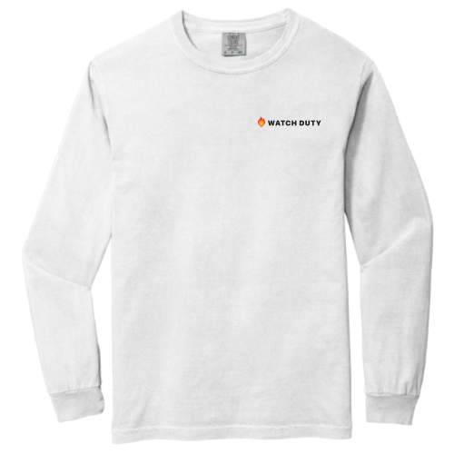 Watch Duty - Comfort Colors Garment-Dyed Heavyweight Long Sleeve T-Shirt v2