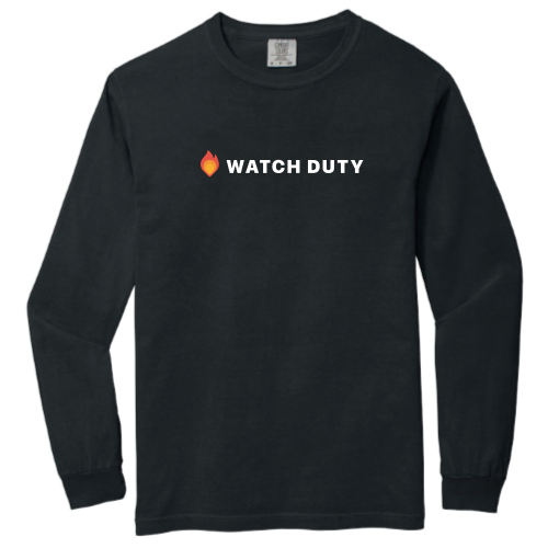 Watch Duty - Comfort Colors Garment-Dyed Heavyweight Long Sleeve T-Shirt v1