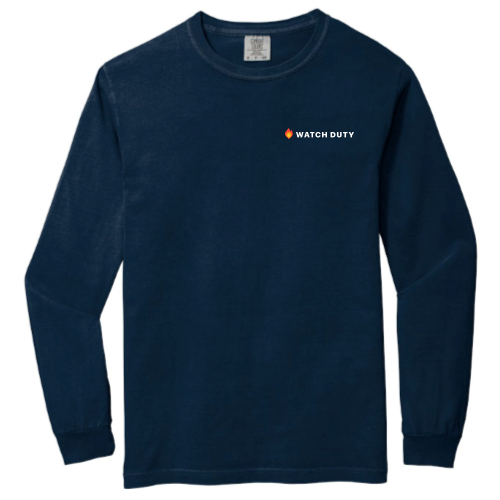 Watch Duty - Comfort Colors Garment-Dyed Heavyweight Long Sleeve T-Shirt v2