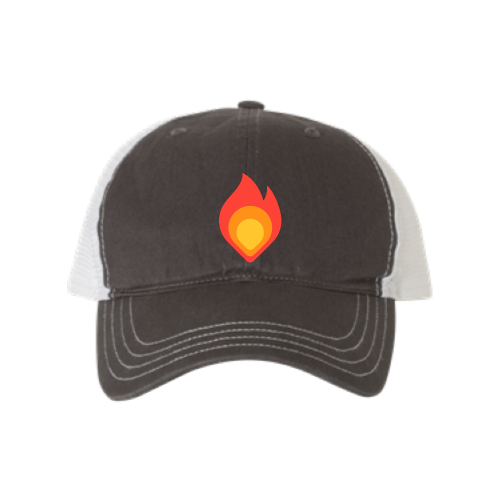 Charcoal White - Front