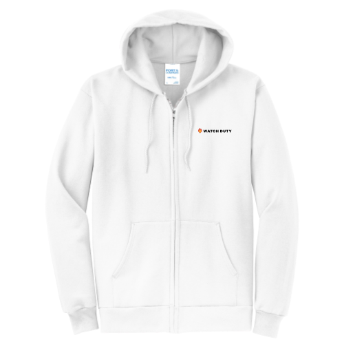 Watch Duty - Port & Company Core Fleece Full-Zip Hooded Sweatshirt