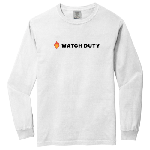 Watch Duty - Comfort Colors Garment-Dyed Heavyweight Long Sleeve T-Shirt v1